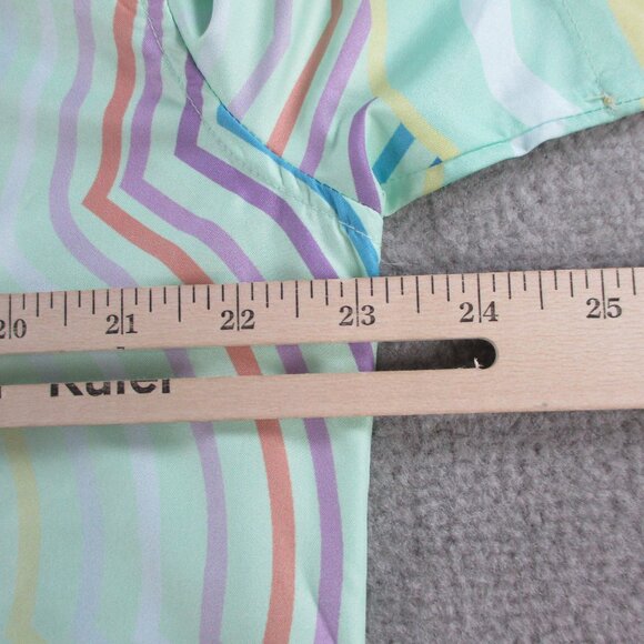 Replica Casablanca Tennis Club Shirt Size 2XL Multicolor Masao San Print Camp - Picture 10 of 12